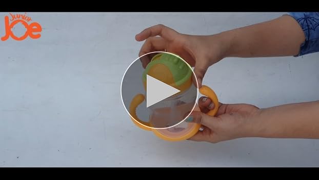 JUNIOR JOE Plastic Baby Straw Sipper Water Bottle - 280 Ml